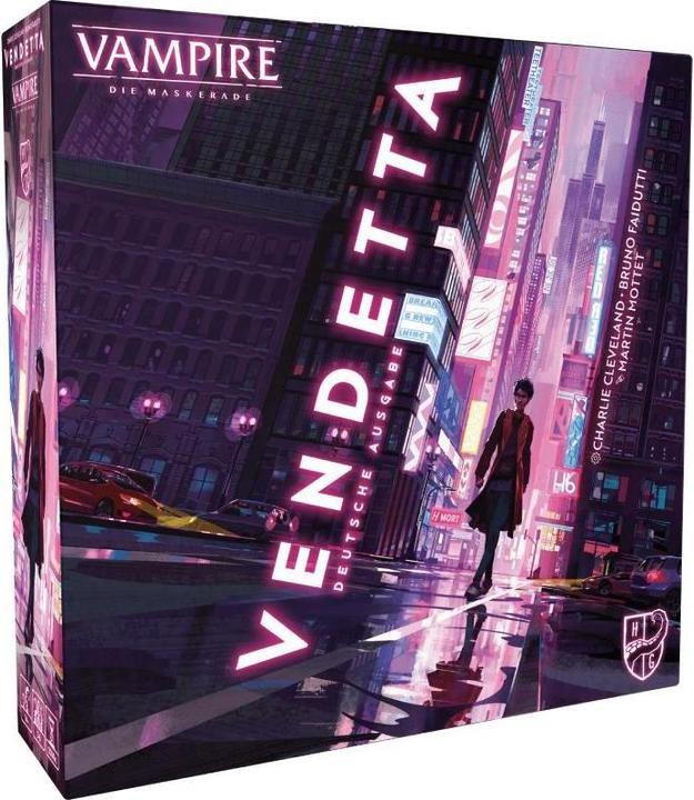 Actual product image Horrible Guild HR021 - Vampire: Vendetta - Card game, for 3-6 players, from 14 years (DE Edition) (German)