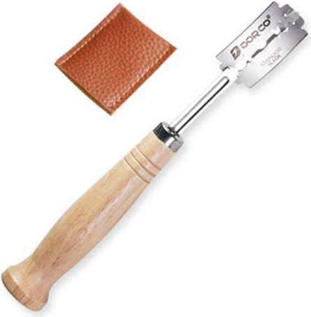 Immagine prodotto miniSchoggi Coltello da panettiere in legno con lama intercambiabile