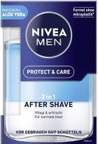 NIVEA men prot + care 2in1, 100ml Karton (Aftershave Sprühpumpe, 100 ml)