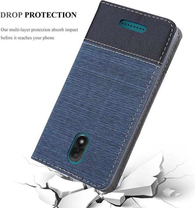 Productafbeelding Cadorabo Boek Jeans Optiek Cover (Wiko Jerry 3)