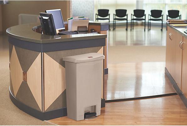 Actual product image Rubbermaid Pedal bin (50 l)