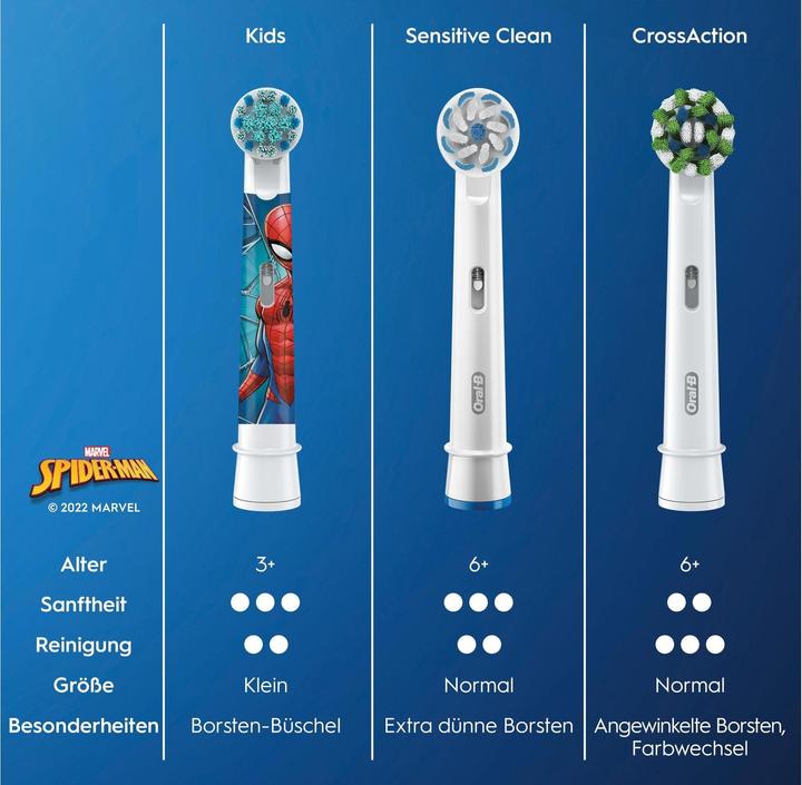 Immagine prodotto Oral-B L'Uomo Ragno per bambini (8 x)