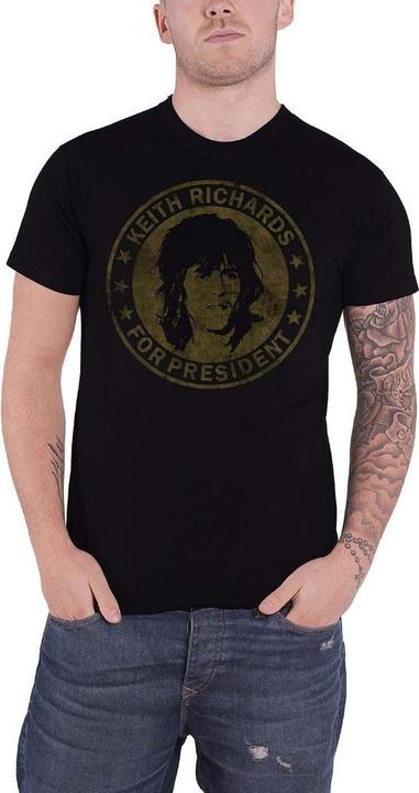 Produktbild The Rolling Stones Keith For President TShirt (S)