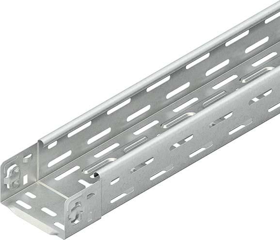 Actual product image Niedax NIE RLVC60.400 Cable tray light 60x400x3000mm T0.9mm gel.CITO bandvz.