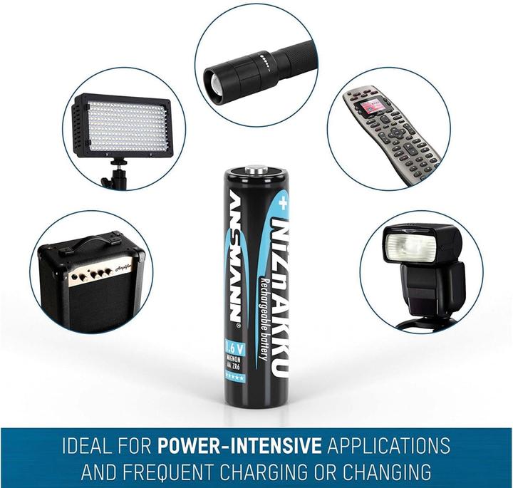 Immagine prodotto Ansmann Batteria NiZN (4 pz., AA, 1500 mAh)