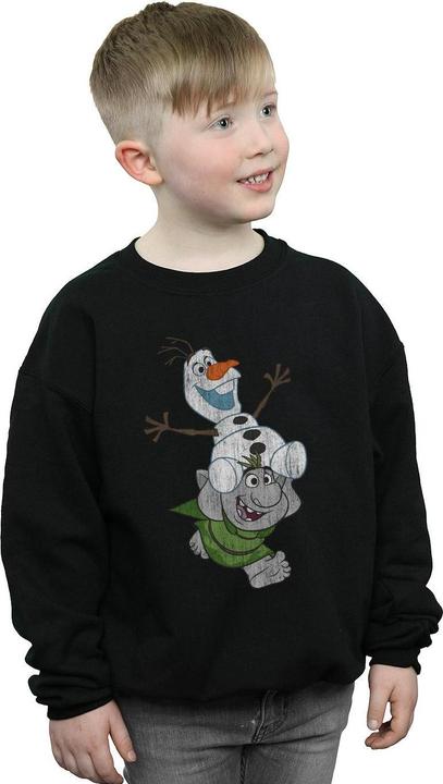 Immagine prodotto Disney Frozen Olaf And Troll Felpa Ragazzi (128)