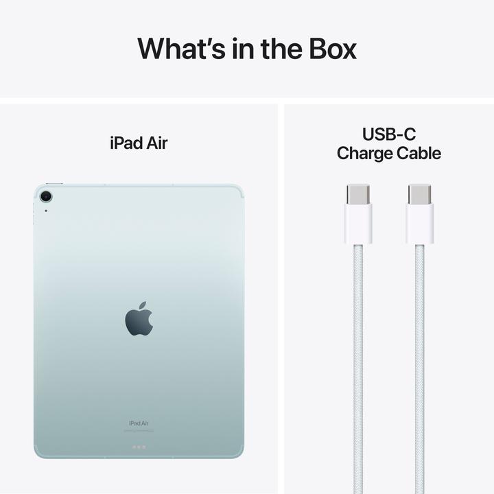 Produktbild Apple iPad Air 13 2024 (M2) (5G, 13", 256 GB, Blue)