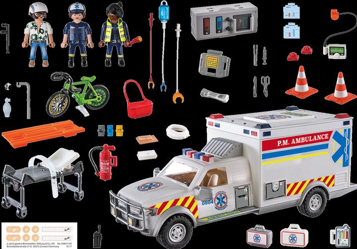 Produktbild Playmobil Rettungs-Fahrzeug: US Ambulance (70936, Playmobil City Action)