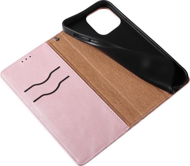 Actual product image Hurtel Magnet Strap Case for Samsung Galaxy S23+ Flip Wallet Mini Lanyard Stand Pink (Samsung Galaxy S23+)
