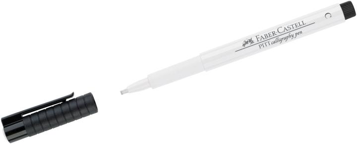 Actual product image Faber-Castell PITT Artist Pen Calligraphy C (White, 1 x)