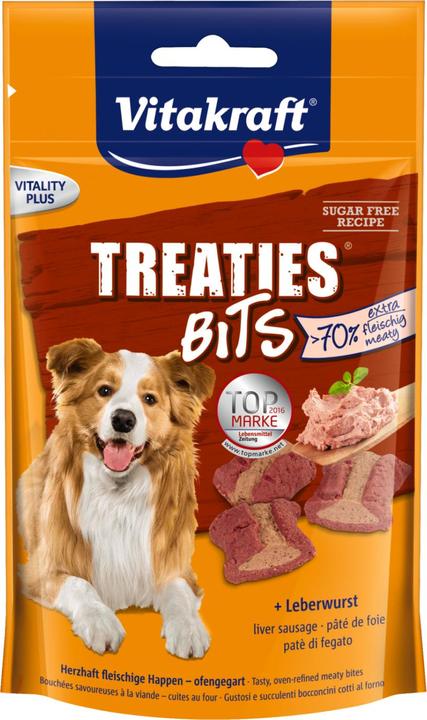 Vitakraft Treaties Bits Leberwurst (Adult, 1 Stk., 120 g)