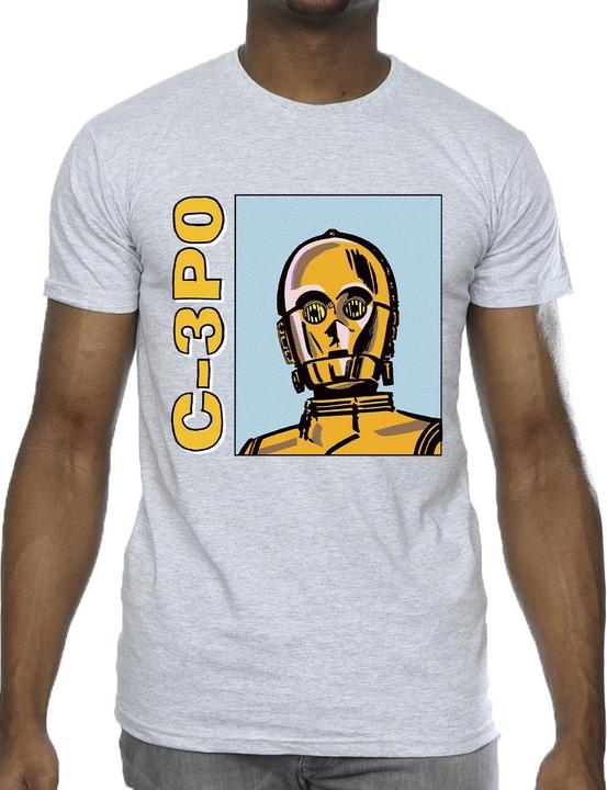 Produktbild Star Wars C3PO Line Art TShirt (XXL)