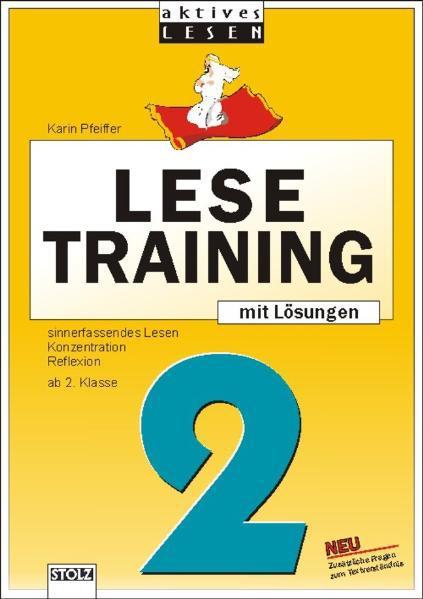 Produktbild Lustiges Lesetraining. Ab 2. Schuljahr. (Deutsch, Pfeiffer, Karin, 2000)