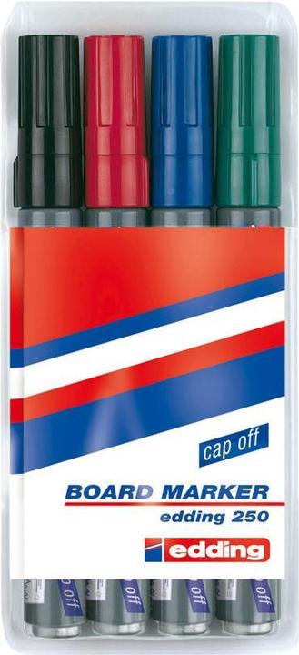 Immagine prodotto Edding 250 (Multicolore, 3 mm, 4 x)