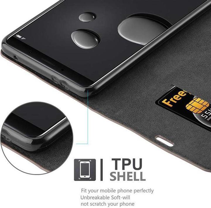 Productafbeelding Cadorabo Boek Onzichtbare Magneethoes (Huawei Nova 2i)