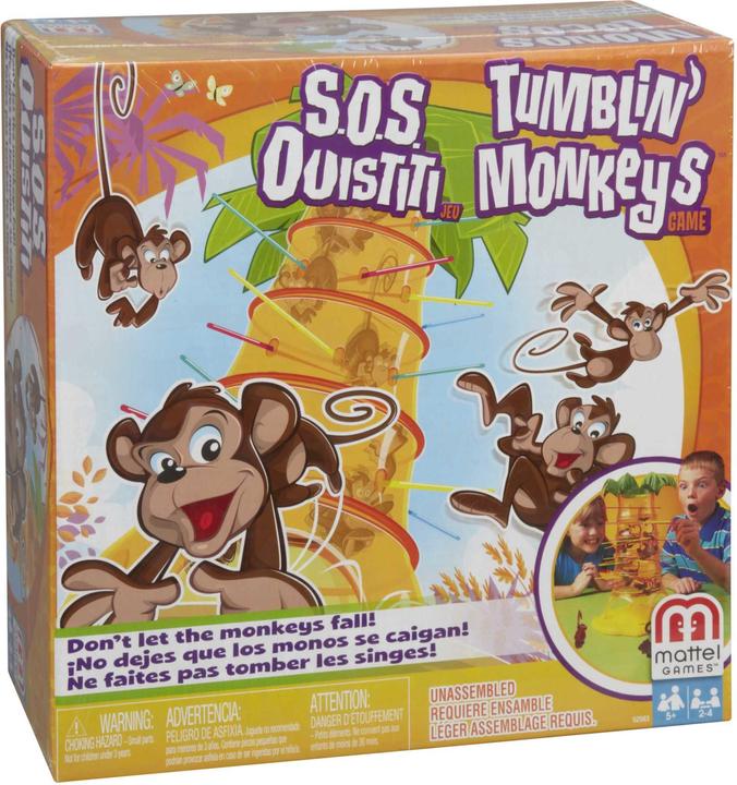 Immagine prodotto Mattel Games Allarme scimmia S.O.S. (Tedesco)