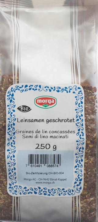 Actual product image Morga Linseed coarsely ground organic (250 g)