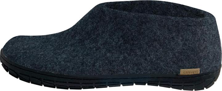 Image du produit Glerups Semelle en caoutchouc naturel Noir Pantoufle (41)