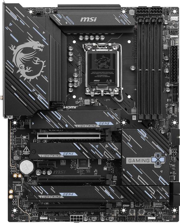 Actual product image MSI Z890 GAMING PLUS WIFI (LGA 1851, Intel Z890, ATX)