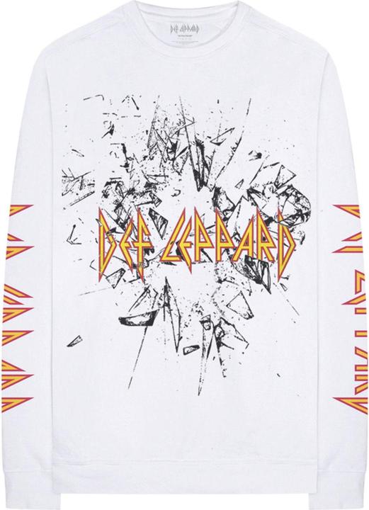 Produktbild Def Leppard Erwachsene Shatter Cotton Langarm TShirt (M)