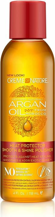 Creme of Nature Arganöl Hitzeschutz Glanz und Glanzpolierer 118ml (118 ml)