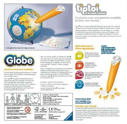 Immagine prodotto tiptoi Mon Premier Globe interactif (Francese)