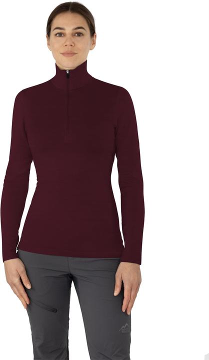 Immagine prodotto Normani Damen Merino Langarm mit 1/4 Zipper „Launceston“ - 9669 (XL)