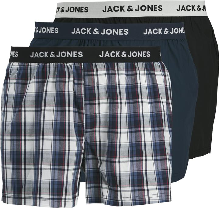 Produktbild Jack & Jones Plus Size 3er-pack Boxershorts Boxershorts (4XL, 3er Pack)