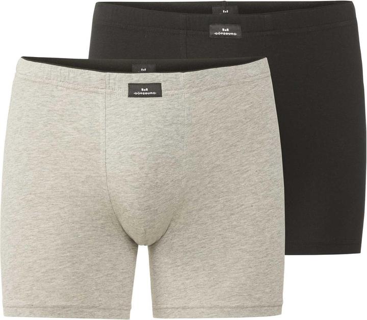 Produktbild Götzburg Boxershort Casual Figurbetont (7, 2er Pack)
