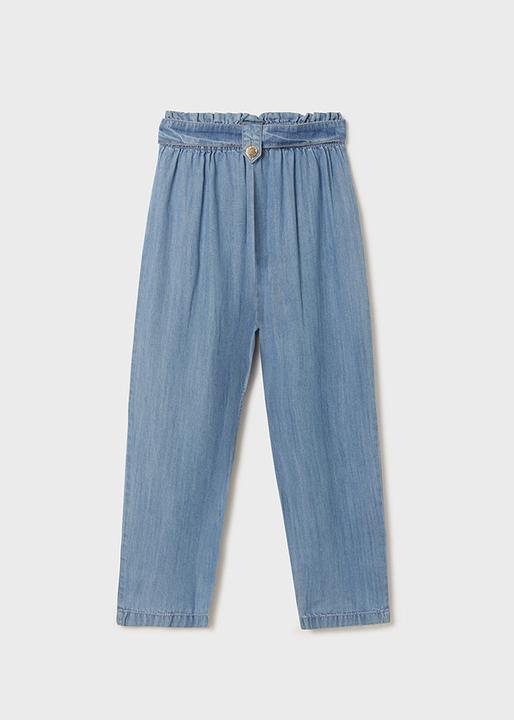 Immagine prodotto MAYORAL Pantaloni cropped con fiocco in Tencel / Lyocell (128)