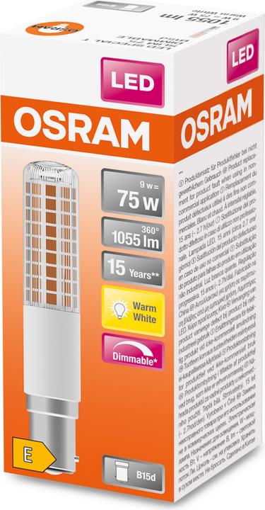 Immagine prodotto Osram Led Special T Slim (B15d, 9 W, 1055 lm, 1 x, E)