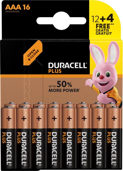 Immagine prodotto Duracell Plus Power (16 pz., AAA)