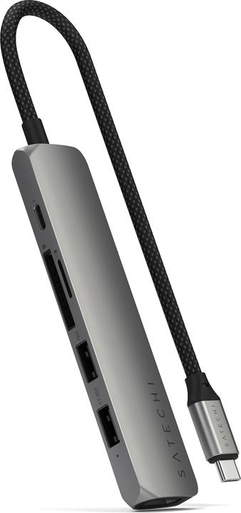 Actual product image Satechi ST-P6SM (USB-C, 6 Ports)