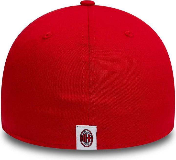 Actual product image New Era 39Thirty Stretch Cap - AC Mailand schwarz - S/M (S/M)