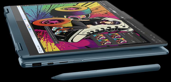 Actual product image Lenovo Yoga 7 2-in-1 (14", AMD Ryzen AI 5 340, 16 GB, 512 GB, DE)