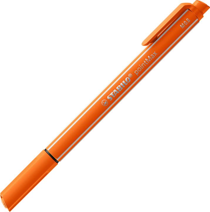 Produktbild STABILO pointMax Filzschreiber (Gelbrot, 1 x)