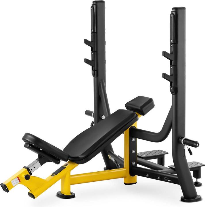 Produktbild Gymrex Hantelschrägbank 135 kg Hantelbank Bankdrückbank Bank zum Bankdrücken