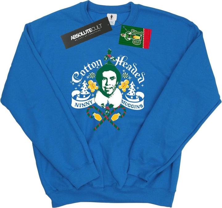 Elf Cotton Headed Ninny Muggins Sweatshirt (M)