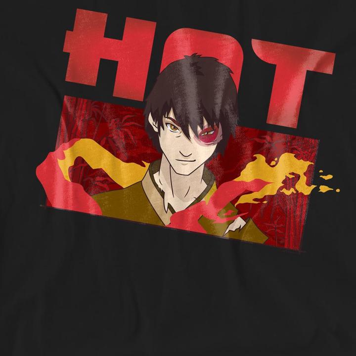 Actual product image Avatar: The Last Airbender Unisex Adult Hot Zuko T-Shirt (M)