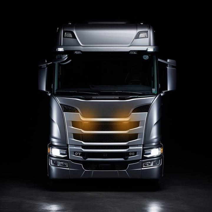 Actual product image Berger & Schröter Frontblitzer / Strassenräumer LED Front- Heckblitzer orange E9