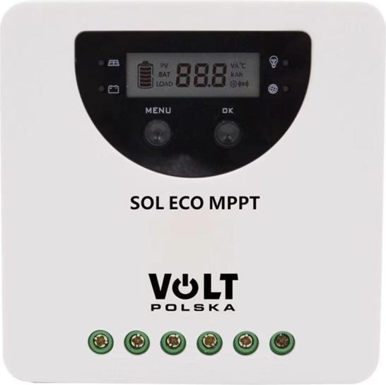 Actual product image No Name Solar controller SOL ECO MPPT 20A (100V) 12/24V + LCD + BLUETOOTH