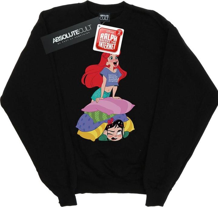 Immagine prodotto Disney Wreck It Ralph Ariel And Vanellope Felpa Donna (M)
