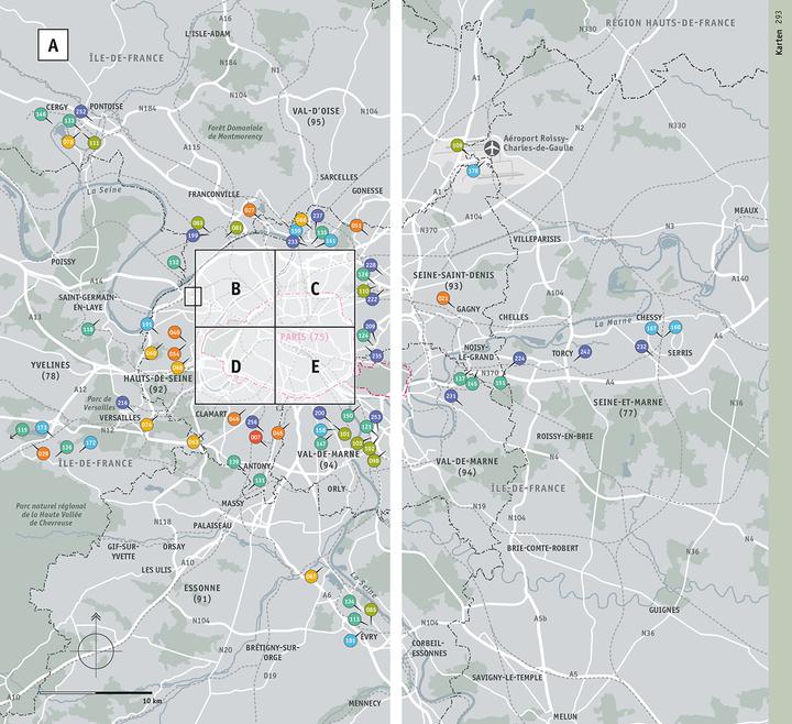 Produktbild Architekturführer Paris (Deutsch, Jean-Philippe Hugron, 2024)