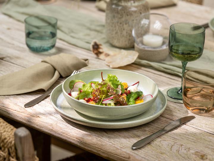 Produktbild Like. by Villeroy & Boch like Villeroy & Boch Perlemor Alga Pastaschale 22cm Set6 (22 cm, 1 x)
