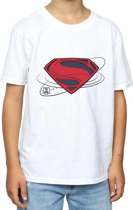Image du produit - T-shirt JUSTICE LEAGUE MOVIE SUPERMAN LOGO - Garçon (140, 146)