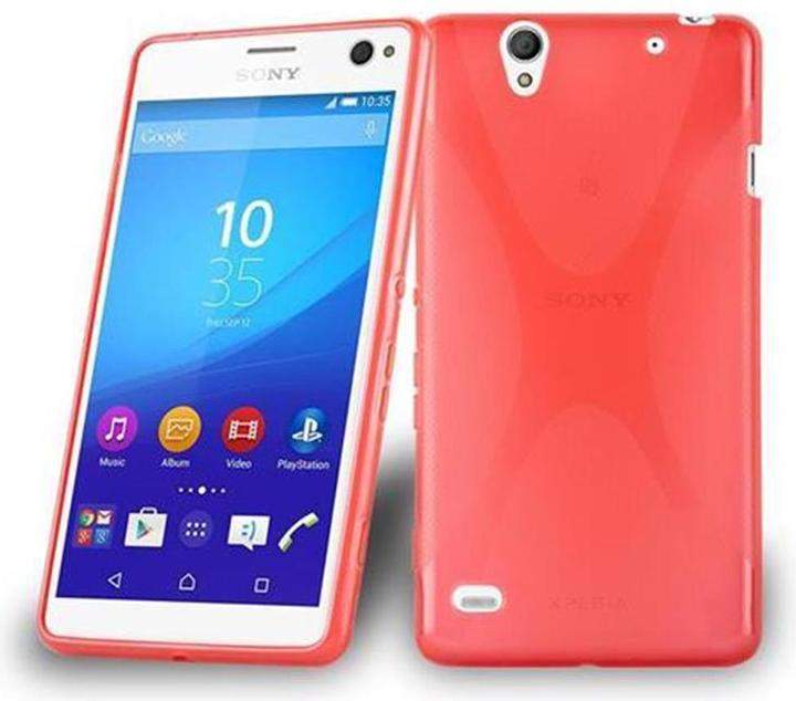 Produktbild Cadorabo TPU X-Line Cover (Sony Xperia C4)