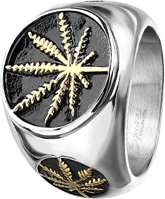 Actual product image Star Piercing Ring silver palm (Surgical steel 316L, without brass)