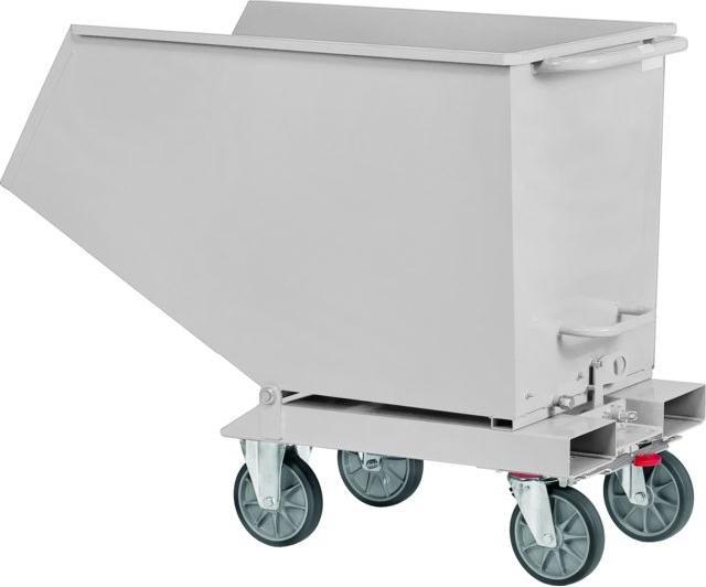 Actual product image Fetra Dump truck RAL 7035 with drain tap (750 kg)