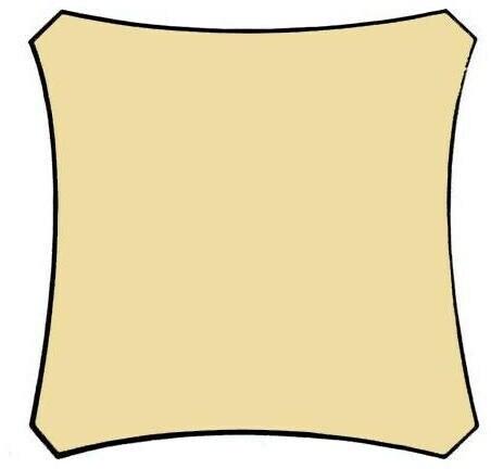 Actual product image Perel Solar sail water permeable (500 x 500 cm)