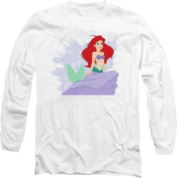 Actual product image The Little Mermaid Unisex Adult Ariel Splash T-Shirt (S)